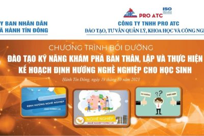 CHƯƠNG TRÌNH BỒI DƯỠNG ĐÀO TẠO KĨ NĂNG KHÁM PHÁ BẢN THÂN, LẬP VÀ THỰC HIỆN KẾ HOẠCH ĐỊNH HƯỚNG NGHỀ NGHIỆP CHO HỌC SINH