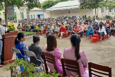 Trường tổ chức họp phụ huynh năm học 2022 – 2023