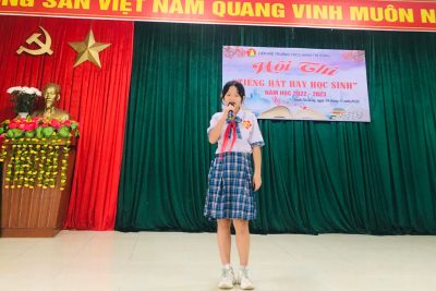 Hội thi “Tiếng hát hay học sinh” năm học 2022-2023