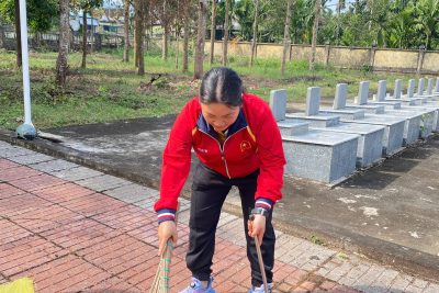 🌿 HOẠT ĐỘNG GIÁO DỤC TRUYỀN THỐNG – UỐNG NƯỚC NHỚ NGUỒN 🌿