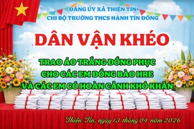 🌼 DÂN VẬN KHÉO – LAN TỎA YÊU THƯƠNG 🌼