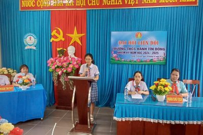 ĐẠI HỘI LIÊN ĐỘI NHIỆM KỲ NĂM HỌC 2024-2025